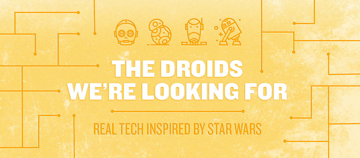Star Wars droid icon hero graphic for ST8MNT Brand Agency blog post