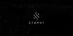 ST8MNT logo visual with distorted treatment