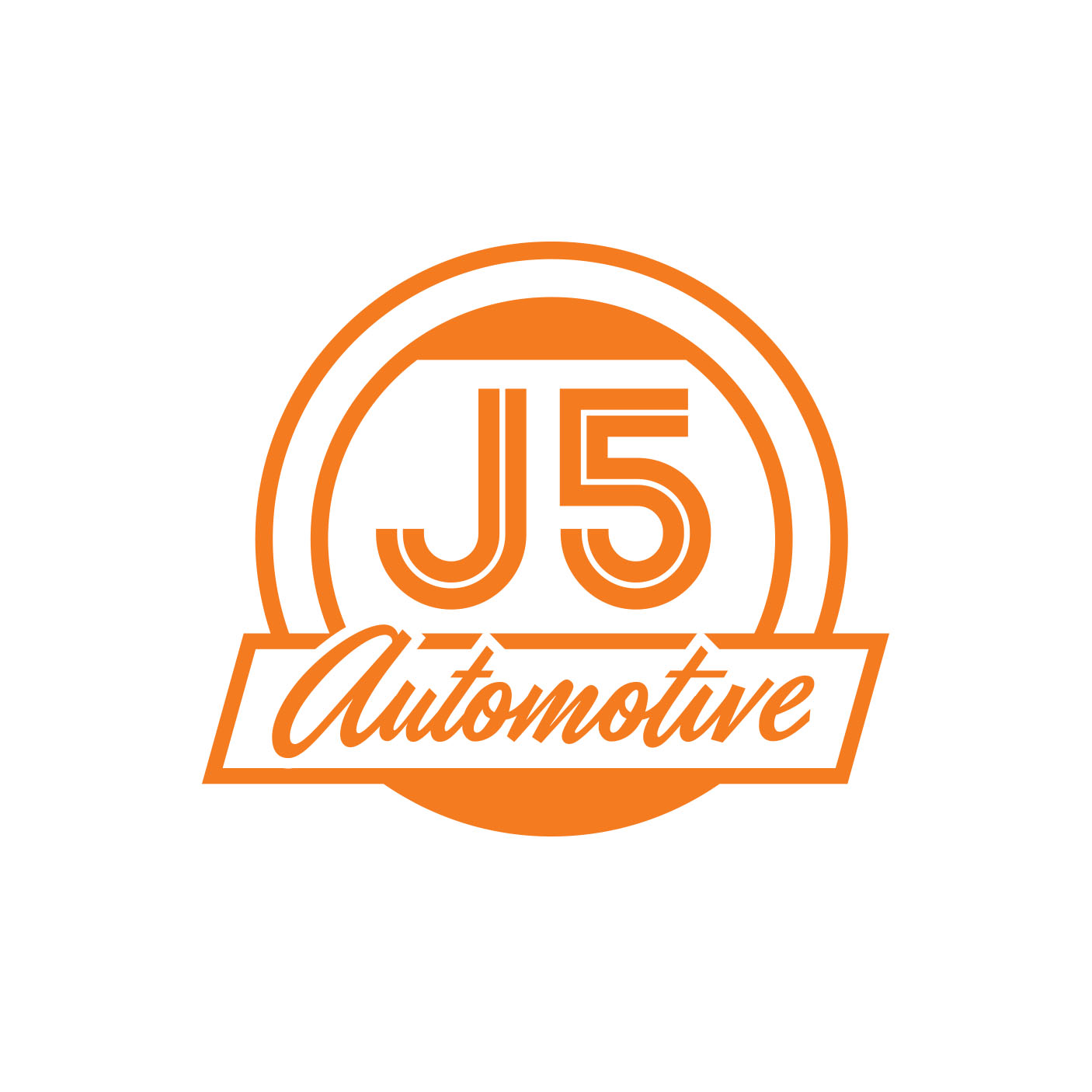 Branding for online truck modification and off roading store J5 Automotive.