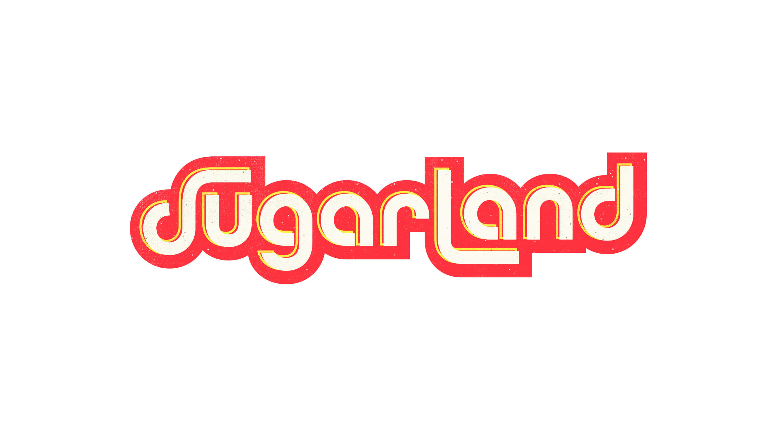 Logo and album branding for the country music duo, Sugarland.