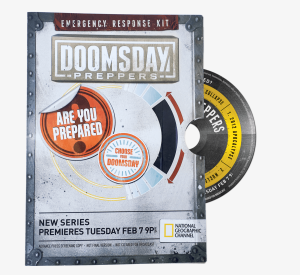 Cover and disc design for Doomsday Preppers on National Geographic Channel