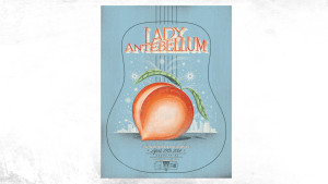 Full Custom Poster for Lady Antebellum Augusta, Georgia Concert in 2014