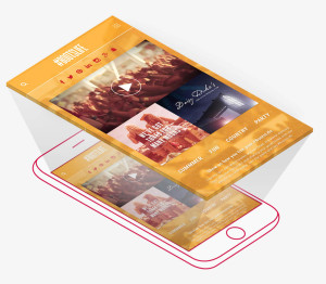 #Bootslife Responsive mobile photo and video website design for Boots and Hearts Music Festival