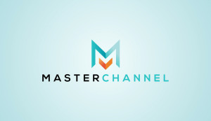 Logo on blue gradient background for Master Channel in Nashville, Tennessee