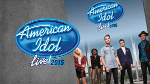Tour book cover design for American Idol in Los Angeles, California.