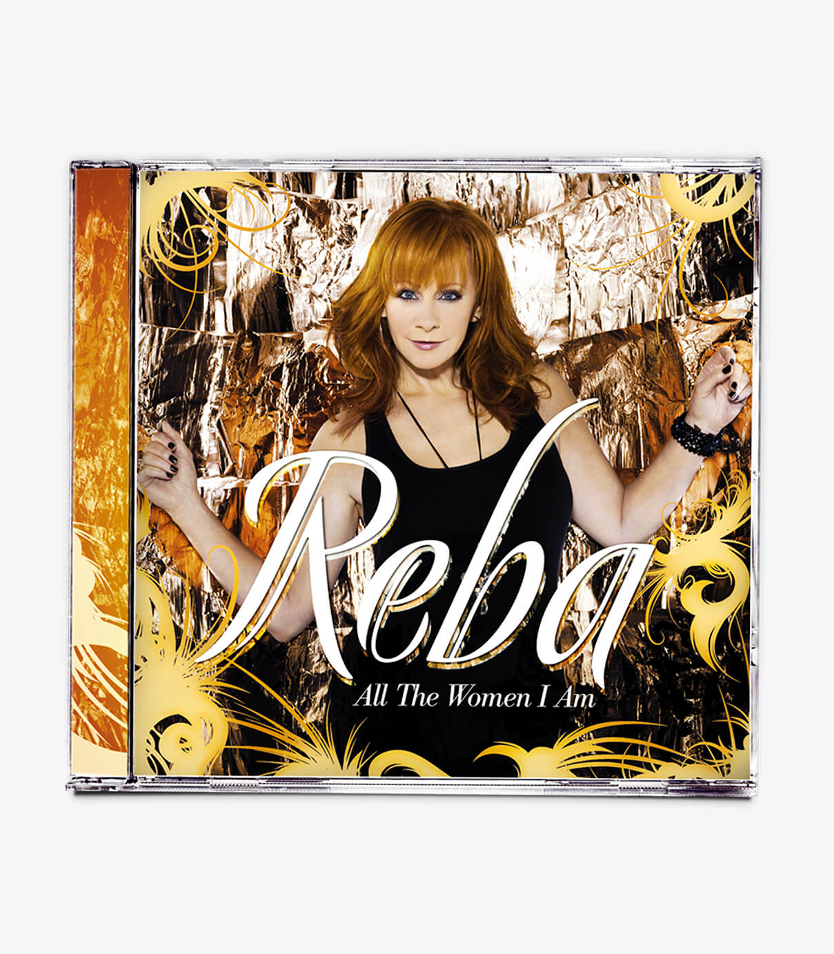 Image of album cover packaging for All The Woman I Am deluxe CD by Reba McEntire for Starstruck Management Group in Nashville, Tennessee