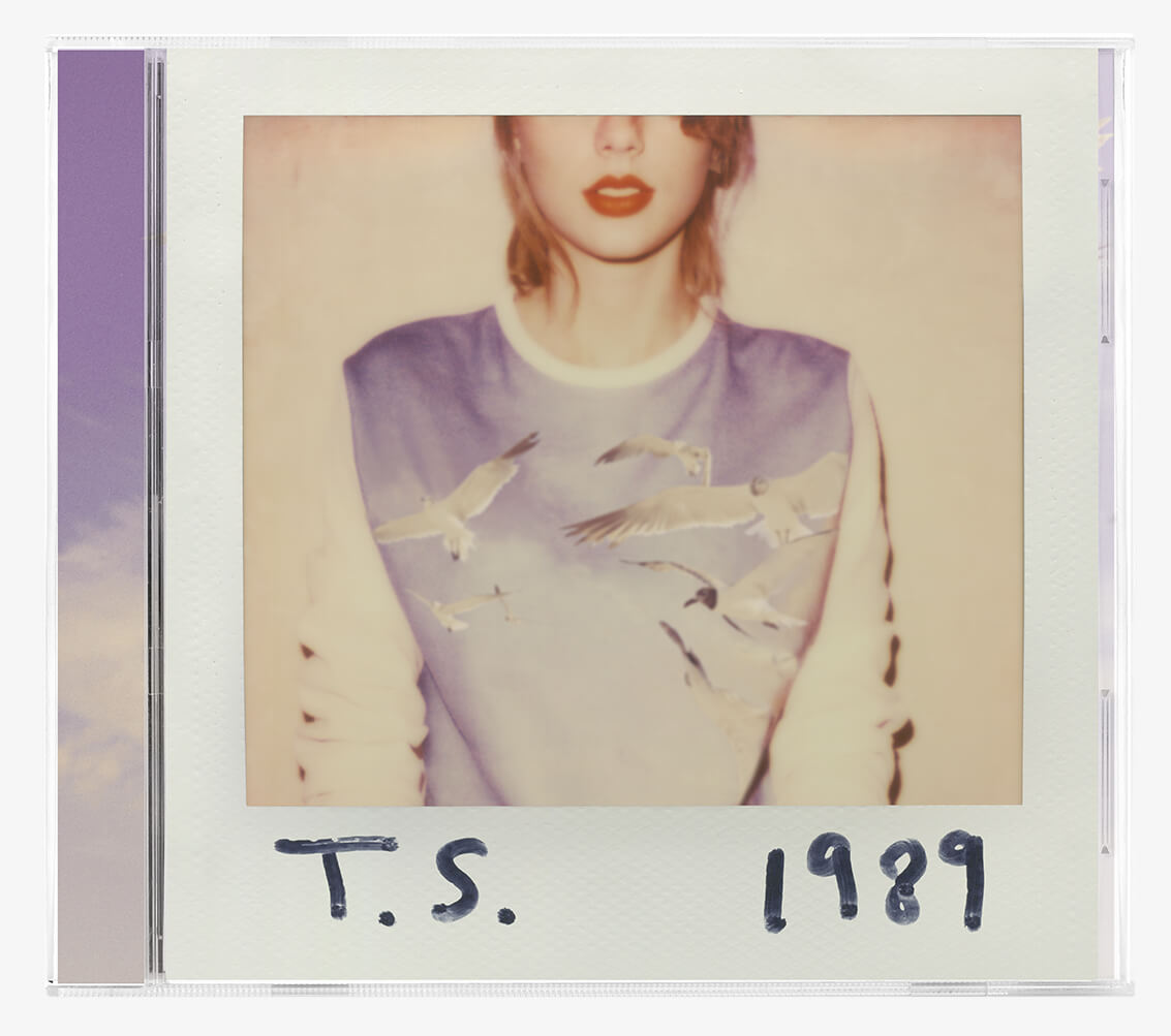 Album packaging cover design for Taylor Swift 1989