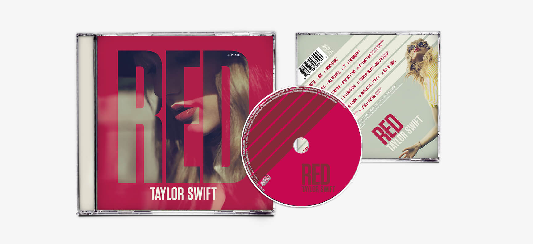 taylor swift cd back cover