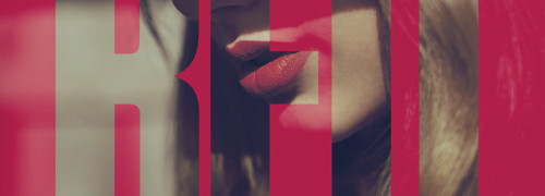 Detail image of Red album packaging typography and design for Taylor Swift