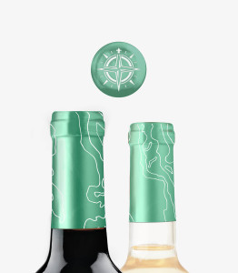 Design for Trail Mix Wine capsules in Napa Valley, California