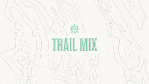 Design art for Trail Mix white wine label in Napa Valley, California