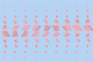 Muybridge style tile of Jamie xx's Sleep Sound indicating movement though remaining static