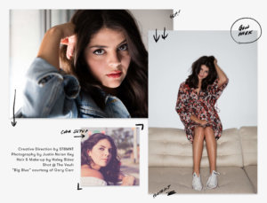 Nikki Yanofsky photoshoot, creative direction by ST8MNT, photography by Justin Nolan Key, hair and make-up by Haley Bidez, shot at The Vault