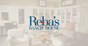 Website design for Rebas Ranch House, a charity organization in Denison, Texas founded by Reba McEntire