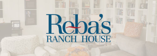 Website design for Rebas Ranch House, a charity organization in Denison, Texas founded by Reba McEntire