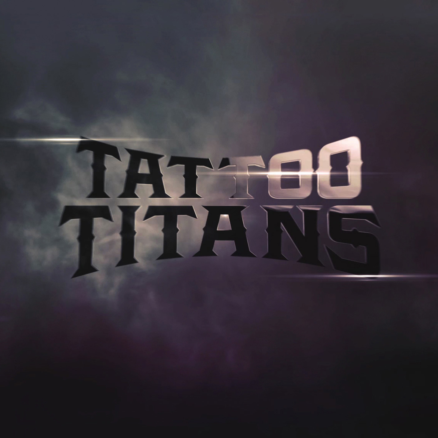 Branding and type treatment for CMT reality television show, Tattoo Titans.