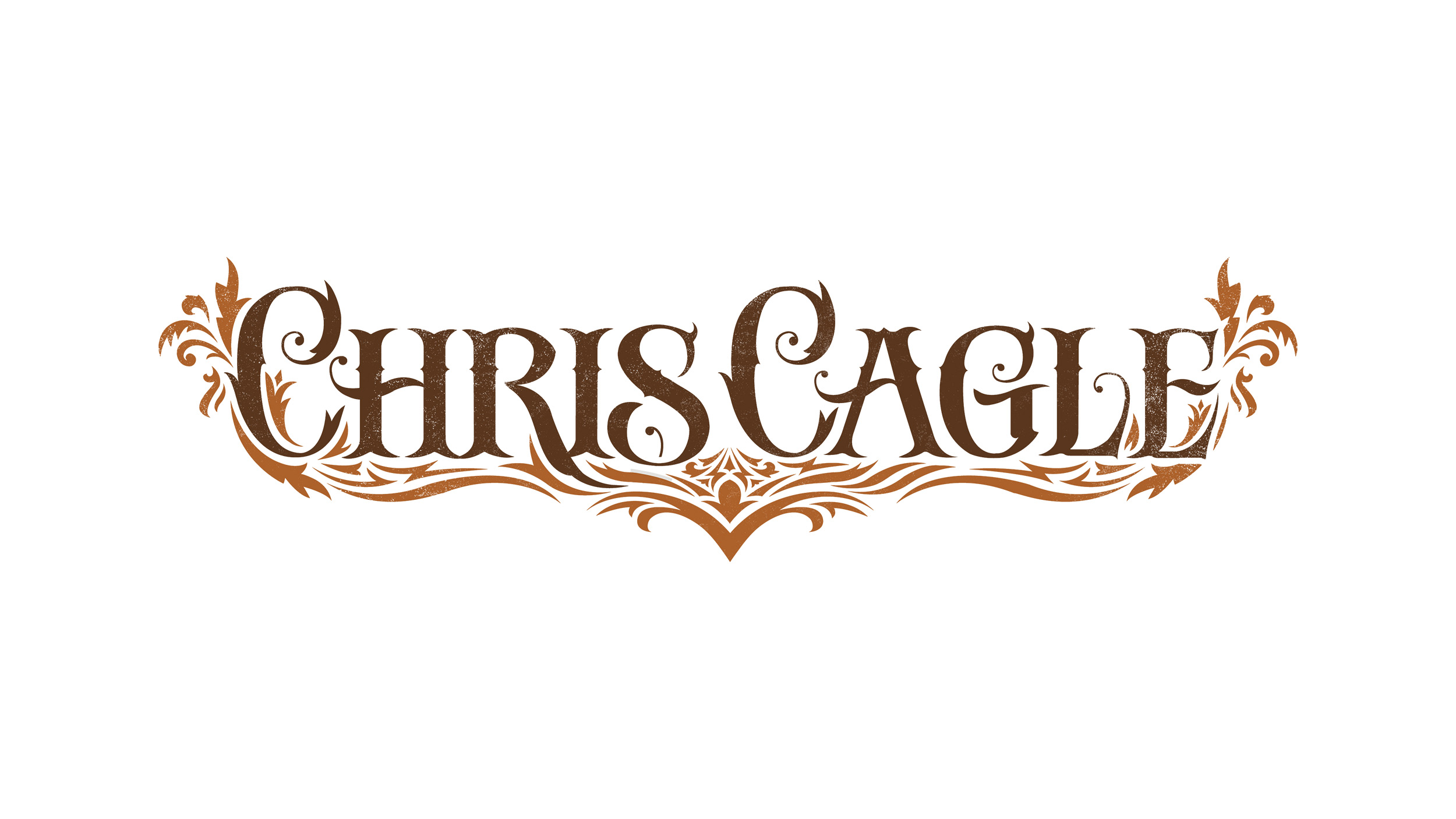 Logotype and wordmark for country music artist Chris Cagle.