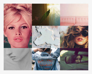 Moodboard created for Nikki Yanofsky's "Solid Gold" EP