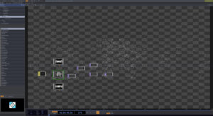 Touchdesigner project layout screenshot