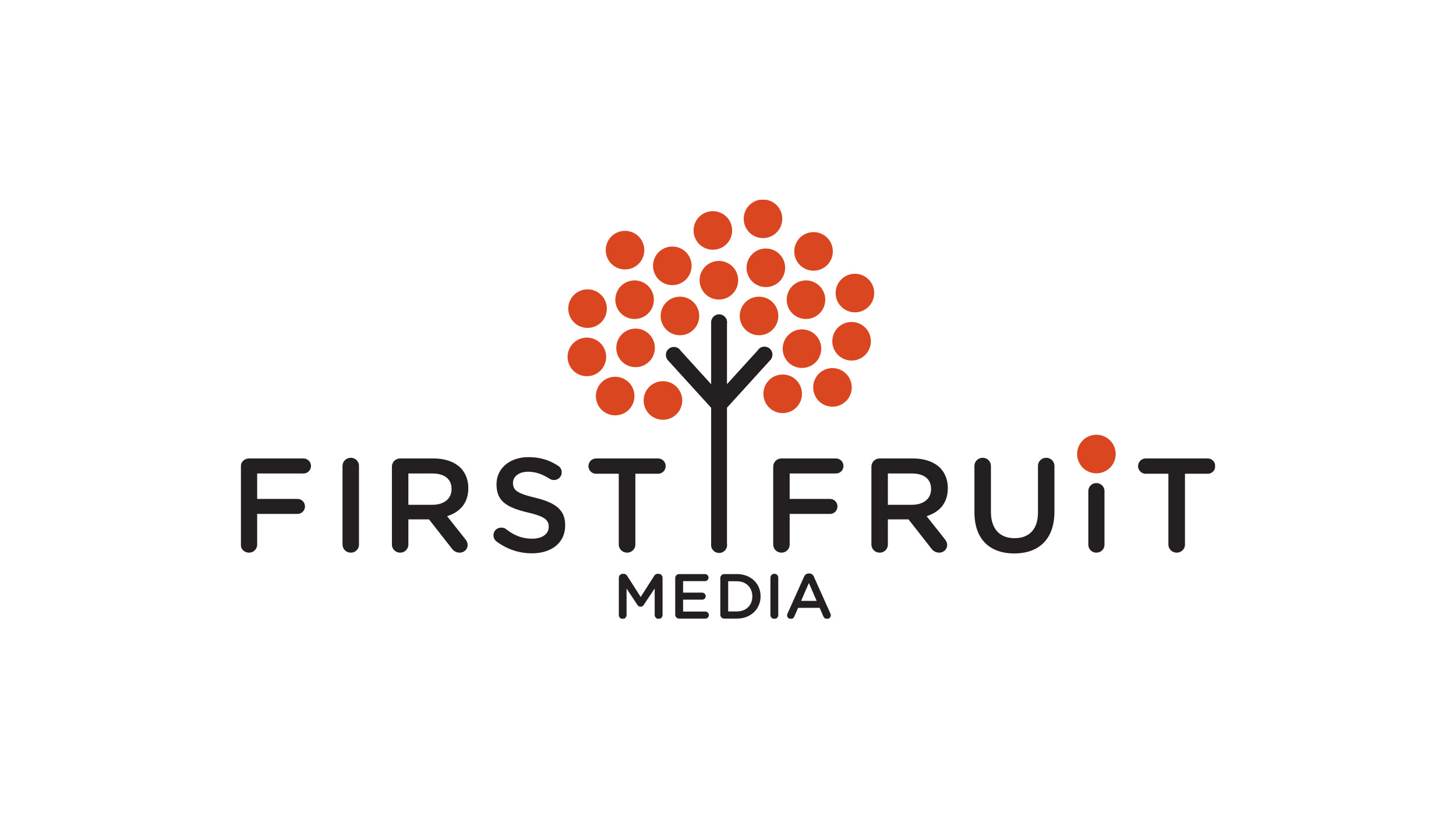 Full logo and wordmark for First Fruit Media.