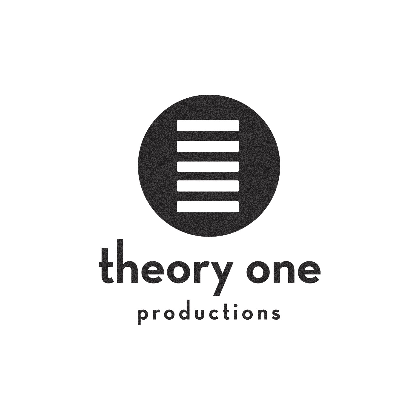 Branding for the audio and production company, Theory One.