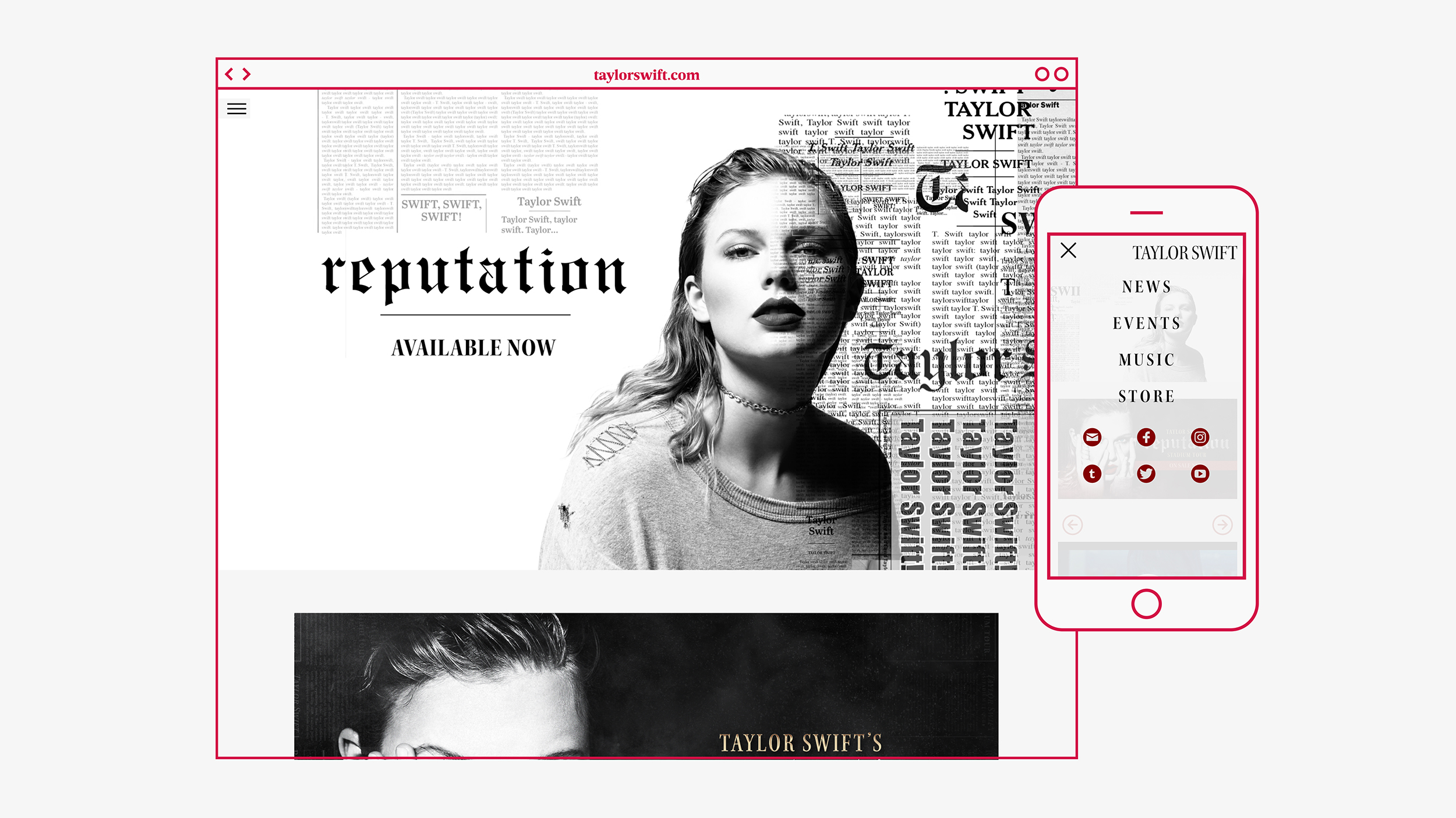 Taylor Swift Reputation St8mnt Brand Agency