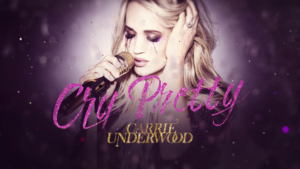 Carrie Underwood Cry Pretty Single Design ST8MNT