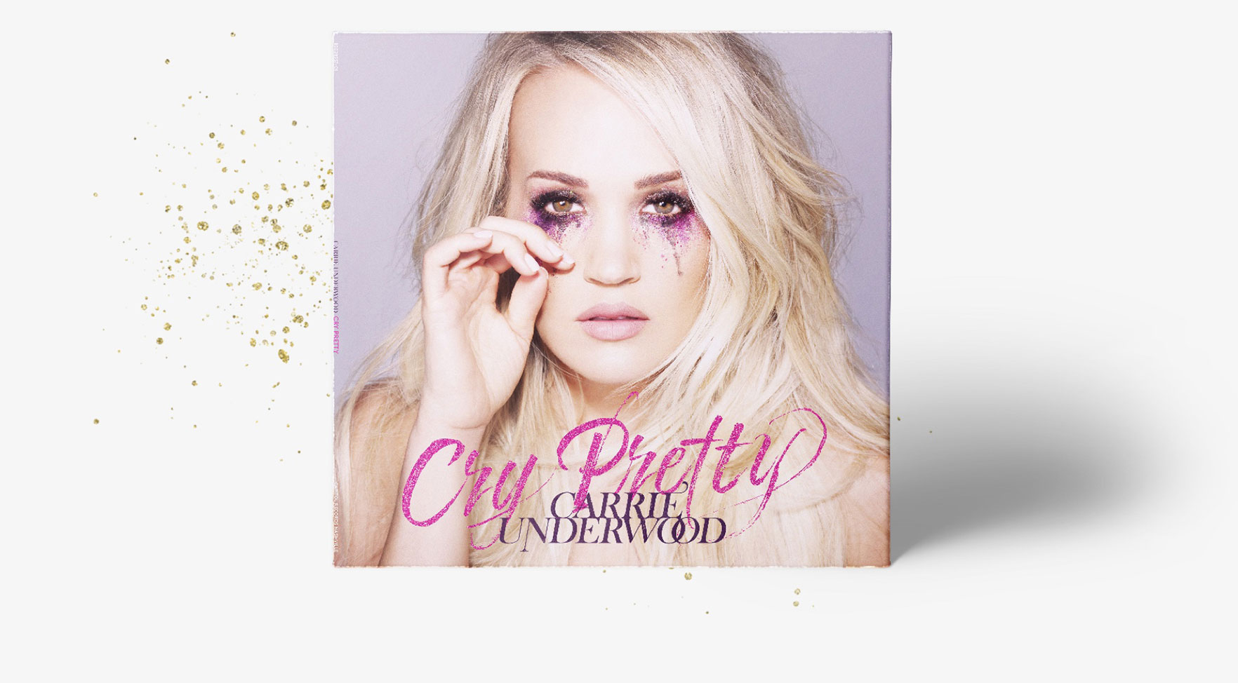 Carrie Underwood Cry Pretty Album Cover Design by ST8MNT