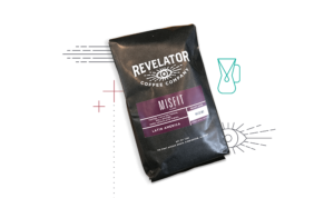 Thumbnail image for Revelator Coffee Shop in Nashville, Tennessee with coffee bag design