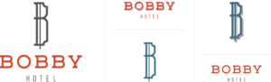 Bobby Hotel logos branding in Nashville, TN