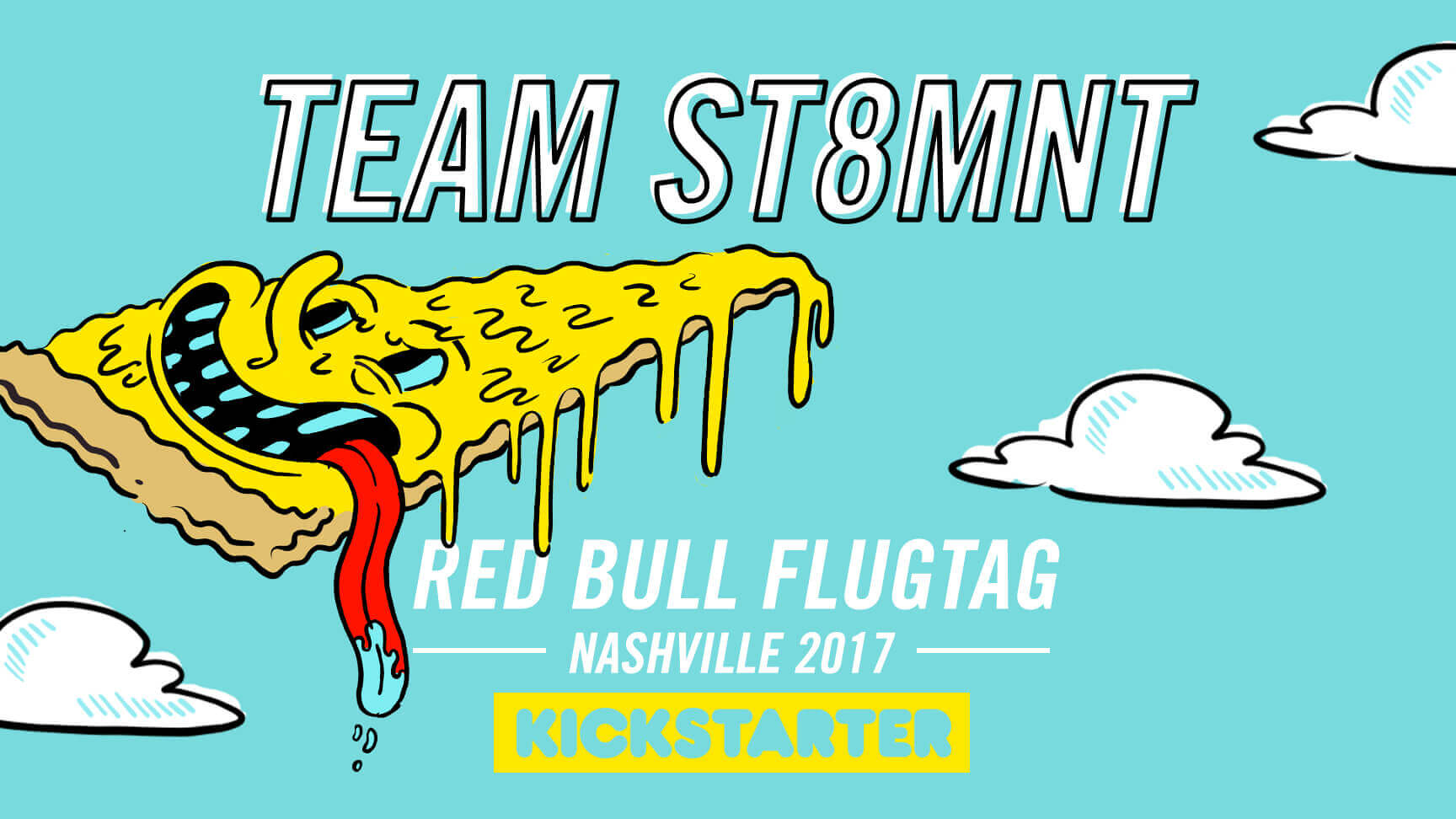 Redbull Kickstarter Graphic for Team ST8MNT and the 2017 RedBull Flugtag Nashville