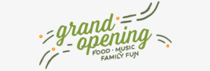 Grand opening campaign type and illustration for Durham Farms in Hendersonville, TN