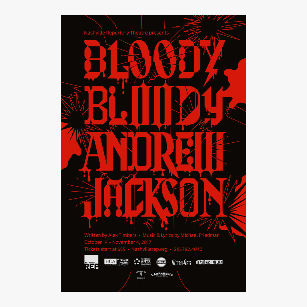 Bloody Bloody Andrew Jackson poster