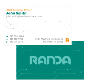 Randa Business Card Design
