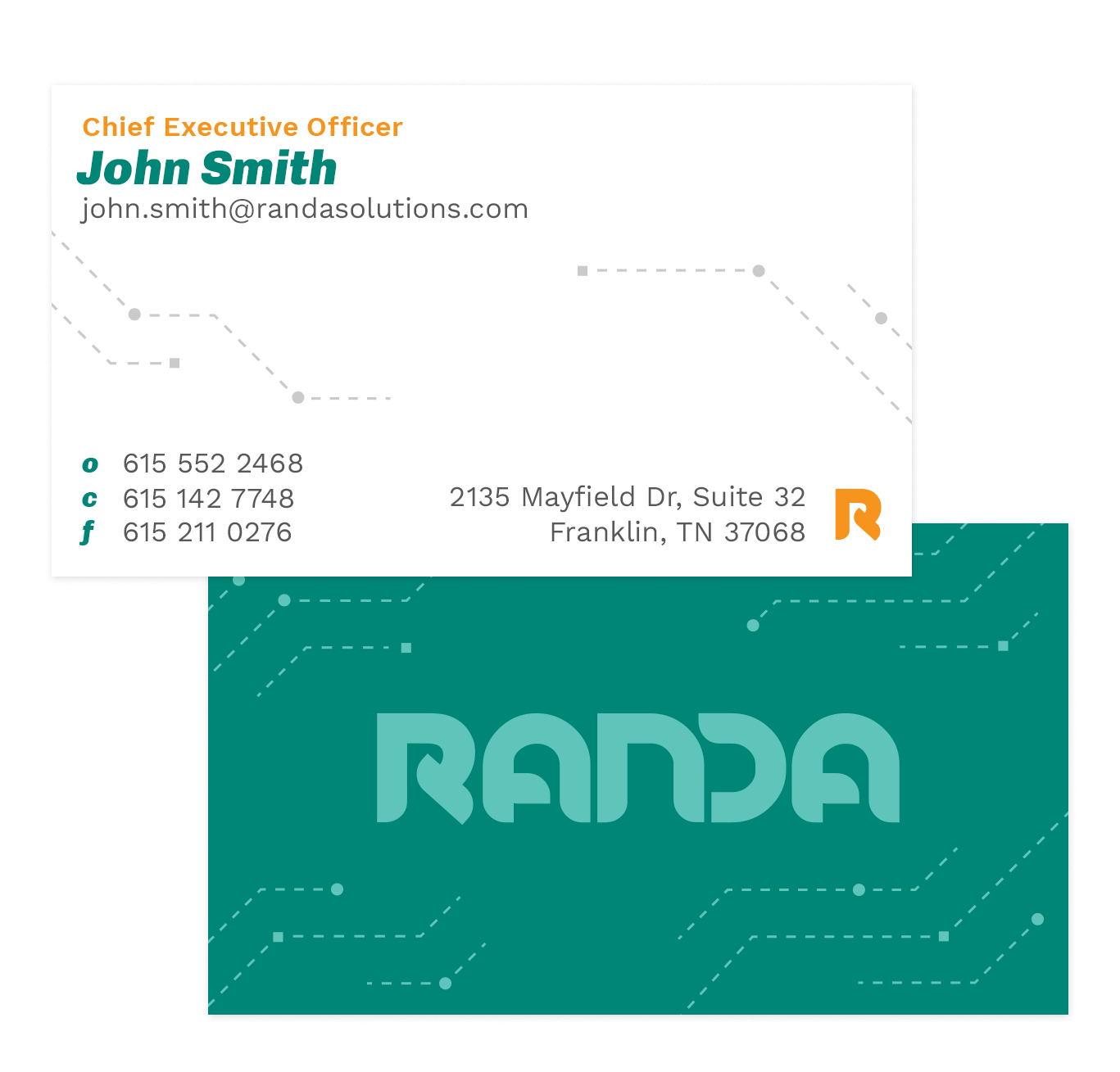 Randa Business Card Design