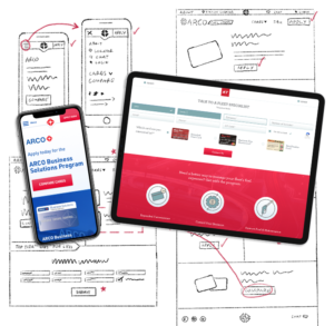 UX / UI design for Fleetcor fuel card websites