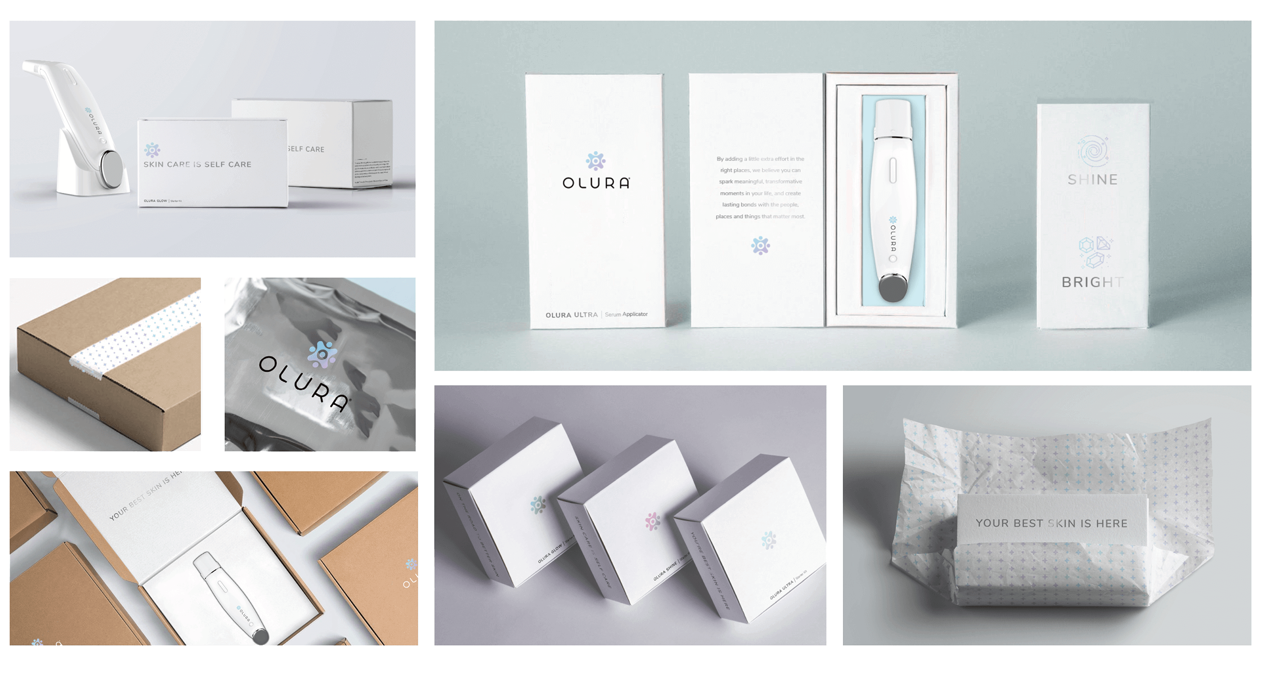 Olura Identity Branding Design Packaging Concepts