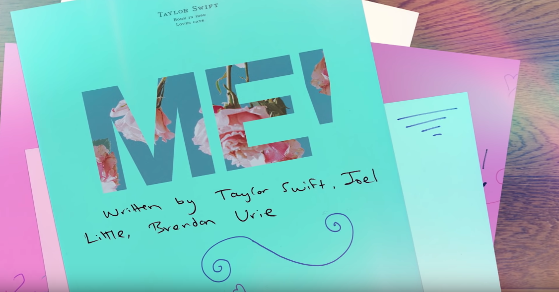 Taylor Swift Lyric Video for Taylor Swift Lover