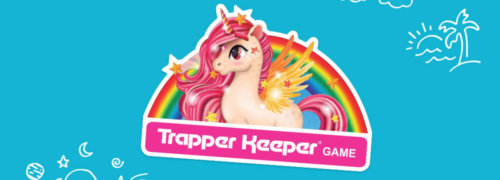 Trapper Keeper game stickers for Big G CreativeTrapper Keeper game sticker and doodles for Big G Creative
