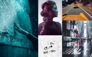 Mood board and photographs for branding identity of Elias Music