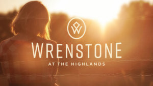 Wrenstone logo on textured image