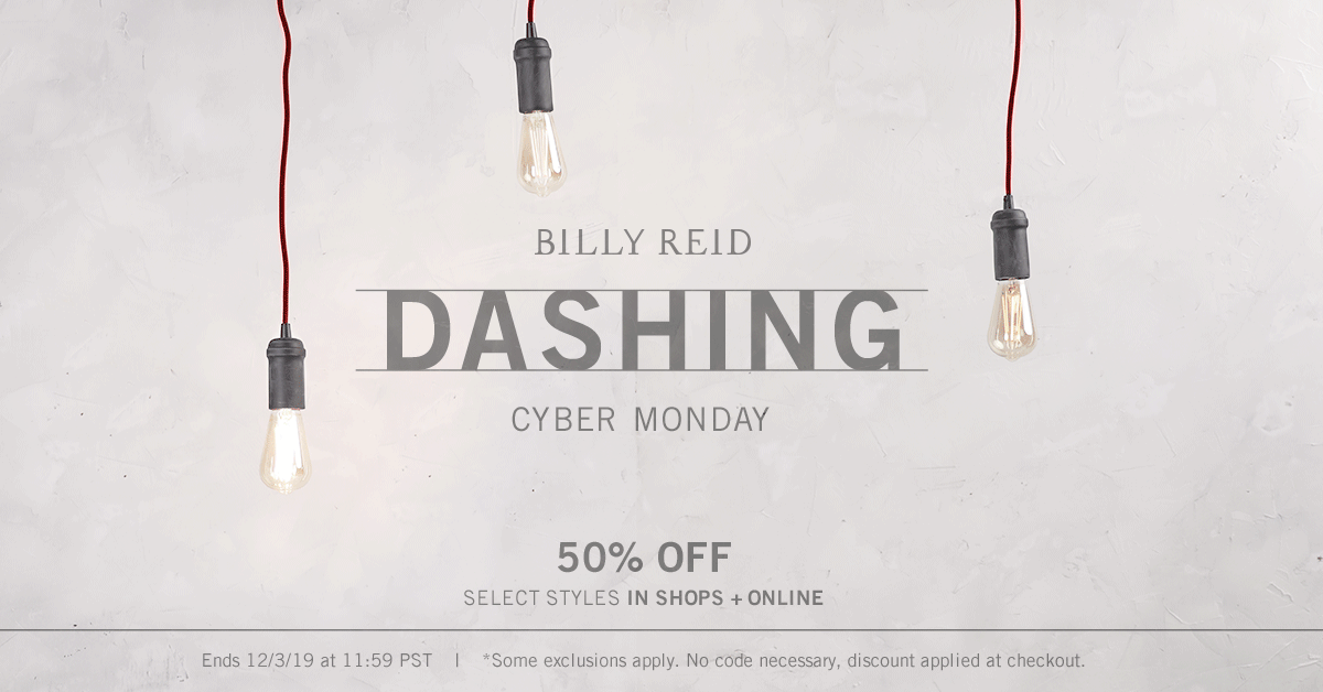 Billy Reid Dashing Cyber Monday digital Google ad