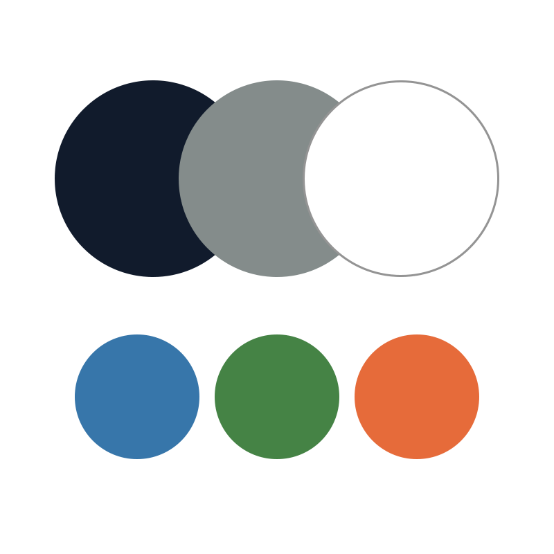 GHP Identity Design Color Palette