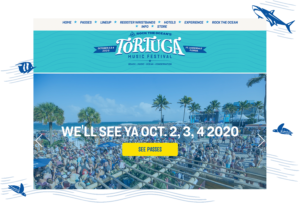 Tortuga Music Festival Homepage Desktop