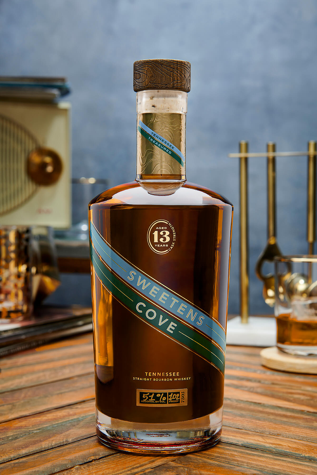 Sweetens Cove Bourbon Whiskey Bottle