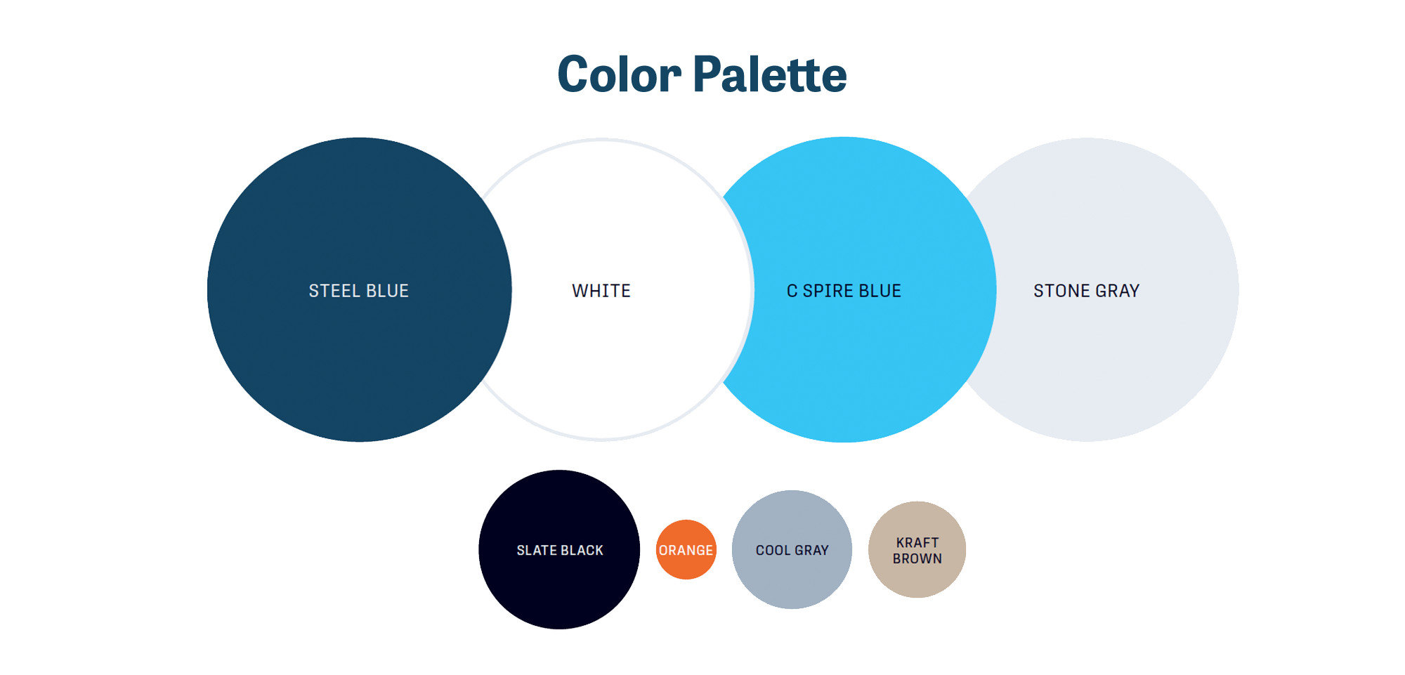 CSpire Branding Color Palette