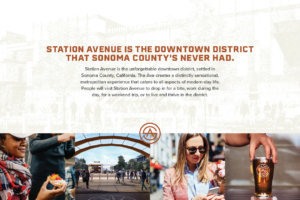 downtown district in Sonoma County page in Station Avenue retail deck