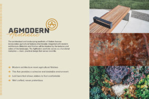 Agmodern landscaping and environment page in Station Avenue retail deck