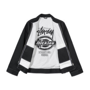 Jacket with Stussy and Dickies logos