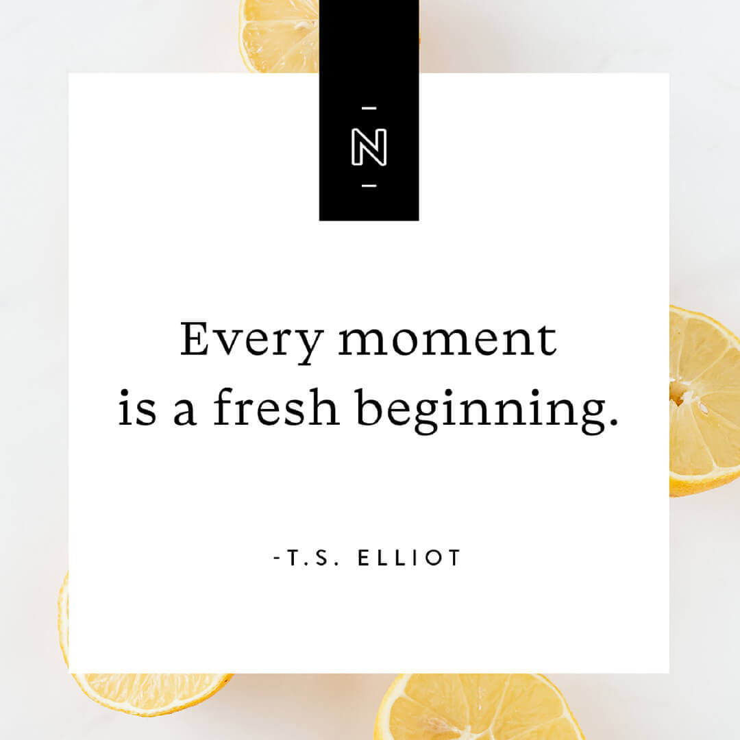 Instagram Image of quote from T.S. Elliot saying 